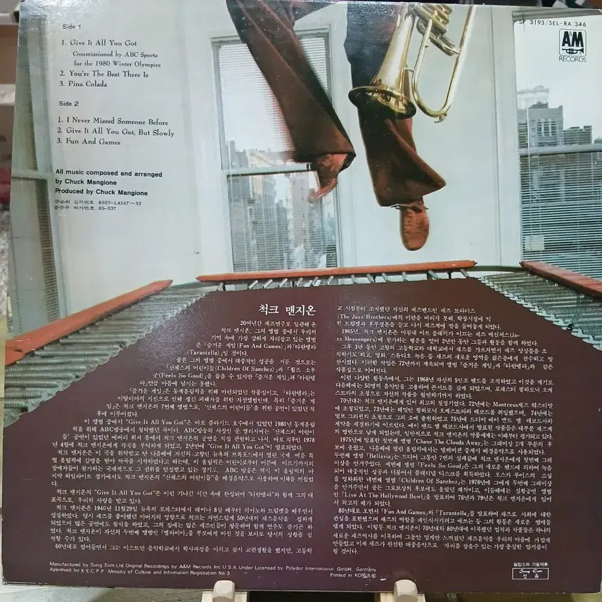 [BUNJANG] Chick Corea "The New Moon" / LP 척 맨지오니