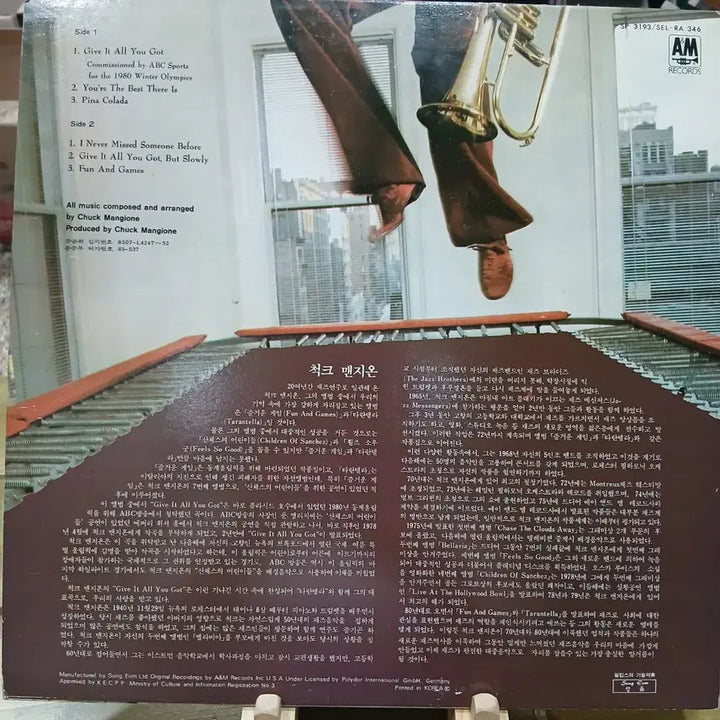[BUNJANG] Chick Corea "The New Moon" / LP 척 맨지오니