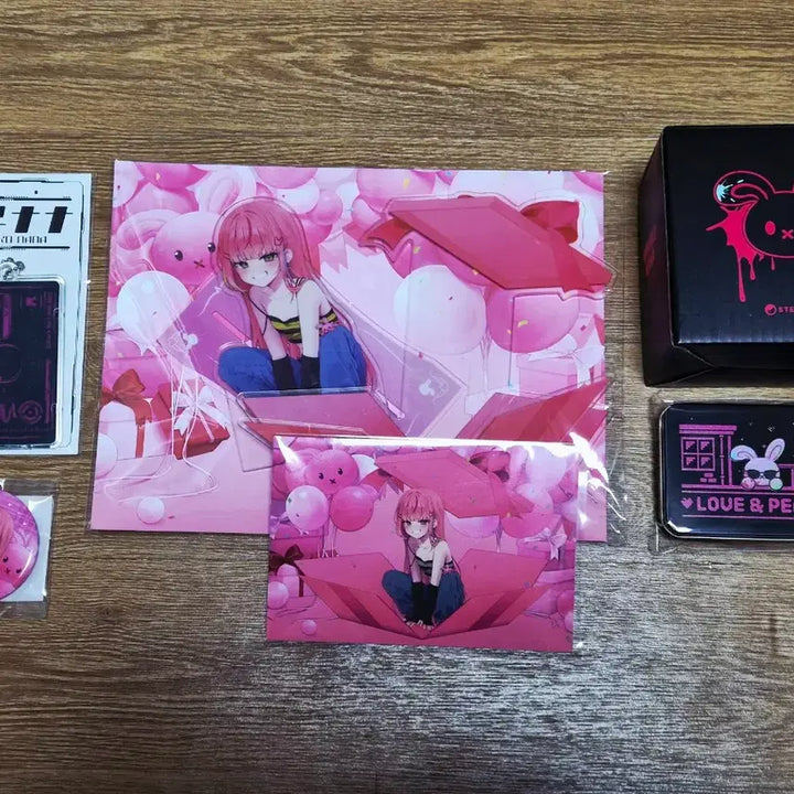 [BUNJANG] Stellive Hanako Nana 2024 Birthday Goods Bundle / 스텔라이브 하나코 나나 2024 생일 굿즈 번들