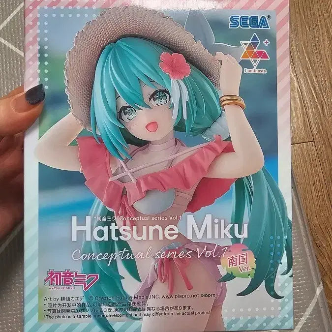 [BUNJANG] Sega Hatsune Miku Conceptual Series Figure / 세가 하츠네 미쿠 컨셉추얼 시리즈 피규어