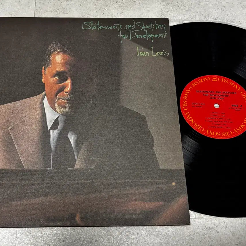 [BUNJANG] John Lewis Statements and Sketches for Development Solo Piano LP (1976) / [중고LP] John Lewis - Statements And Sketches For Development