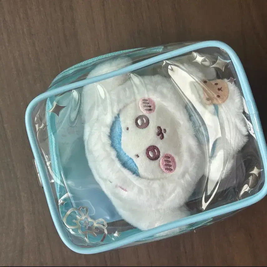 [BUNJANG] Sanrio Hachiwara Clear Magical Pouch / 하치와레 클리어 매지컬 파우치