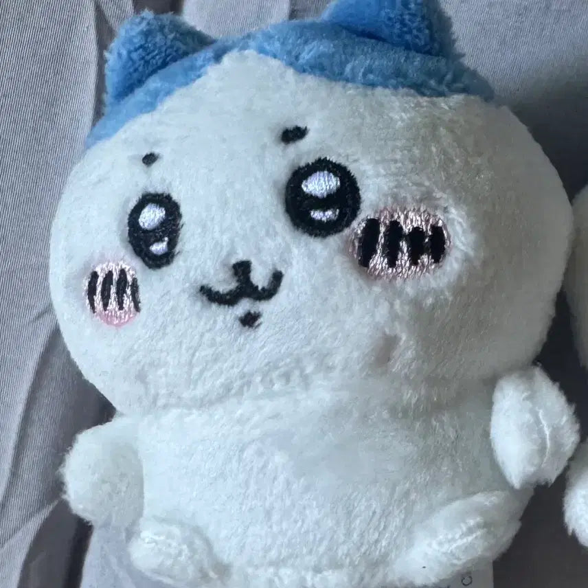 [BUNJANG] Hachiware "Chiikawa" Sitting Plush Doll Figure / 하치와레 가챠 인형 피규어 치이카와 앉은누이