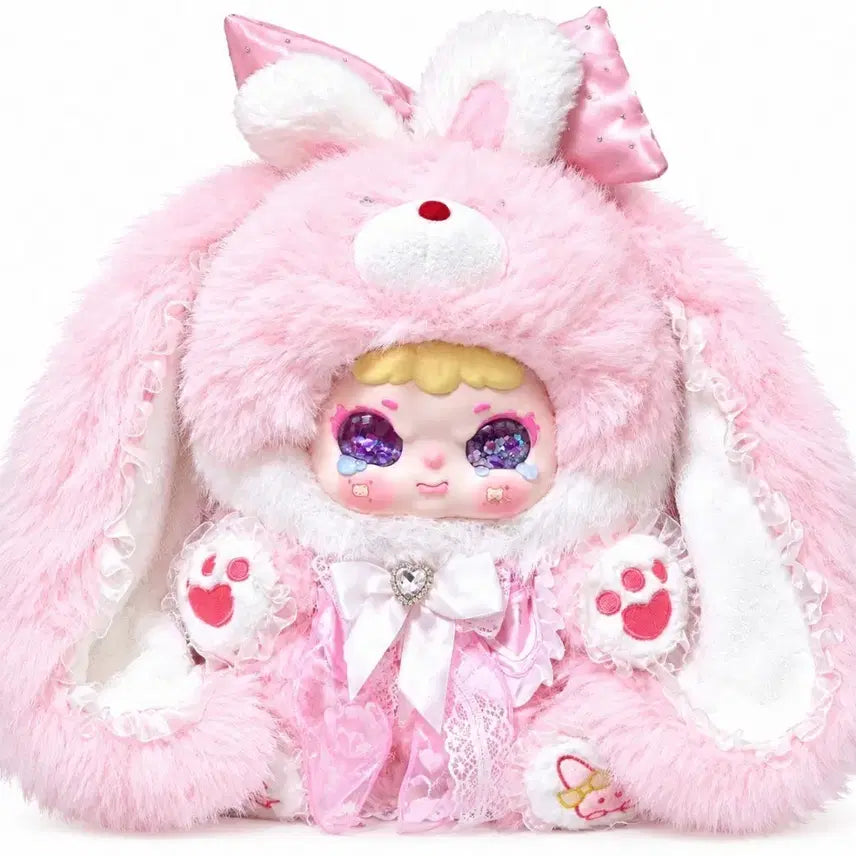 [BUNJANG] Jee.mo 400 Pink Rabbit Outfit Figure / 지이모 400