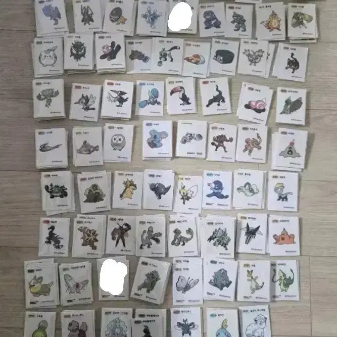 [BUNJANG] Pokemon Stickers Bundle Set / 포켓몬 띠부씰 판매