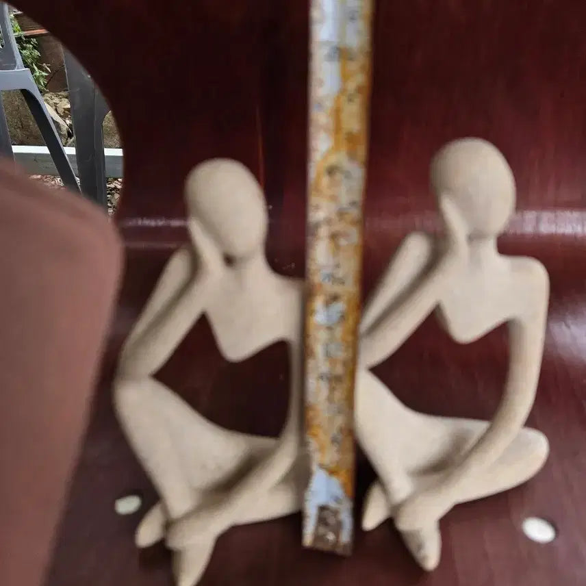 [BUNJANG] Thinking Woman Sculpture Set / 돌 생각하는여인