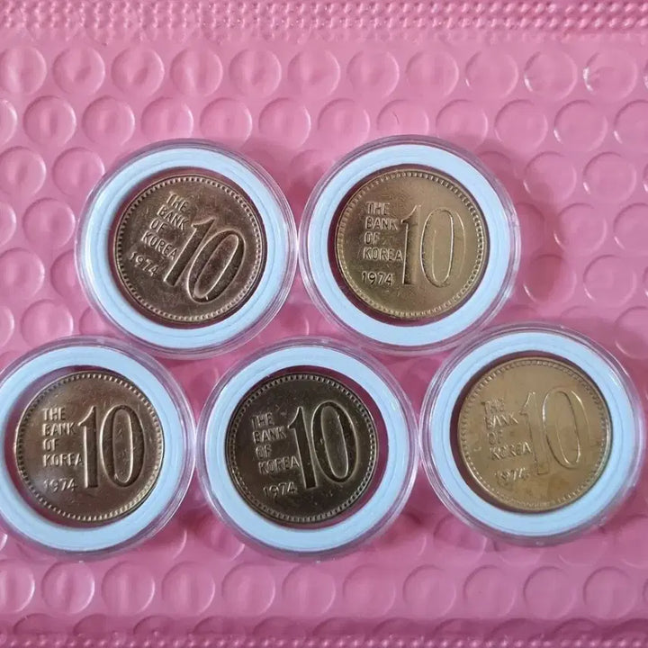 [BUNJANG] 1974 10 Won Coin (Near Uncirculated) / 1974년 발행 10원 동전(준미급)