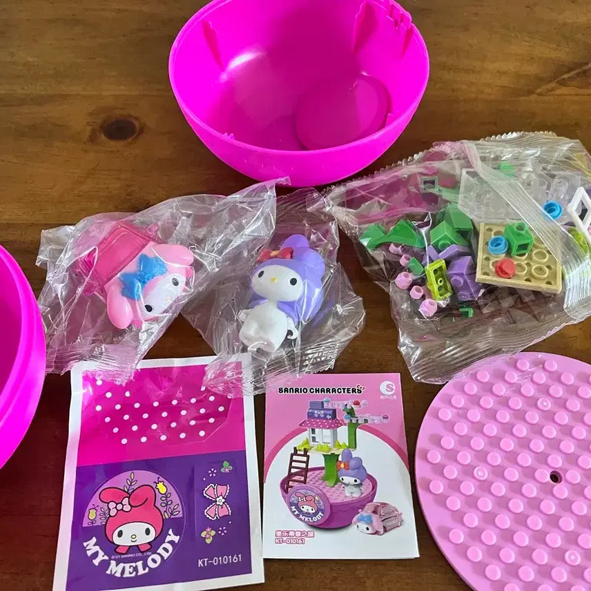 [BUNJANG] My Melody Block Set / 마이멜로디 블럭