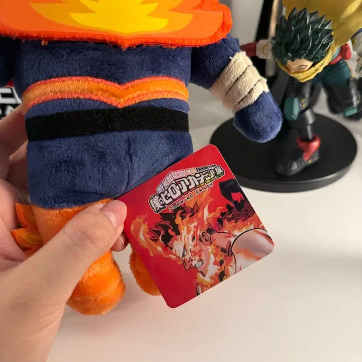 [BUNJANG] My Hero Academia Endeavor Plush / 최저가) 나의 히어로 아카데미아 나히아 히로아카 전시회 원화전 엔데버 인형