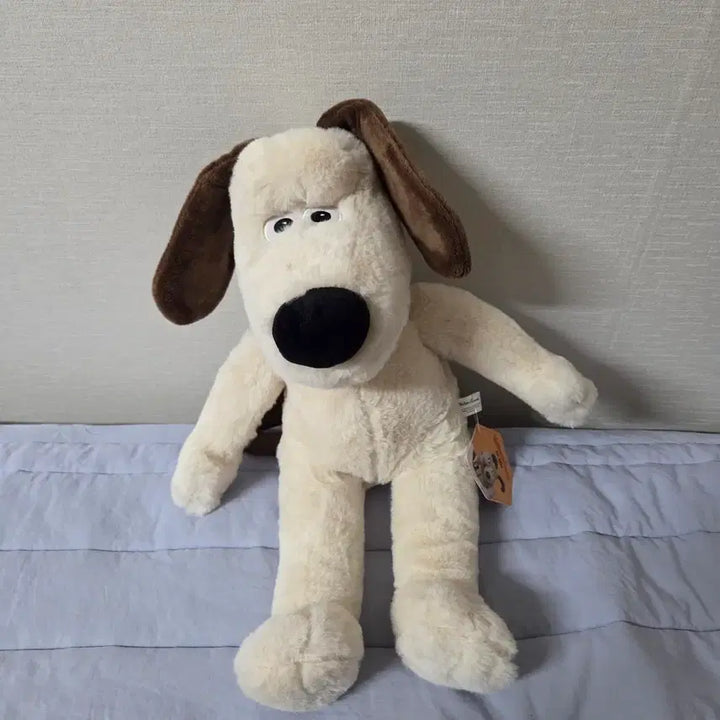 [BUNJANG] Wallace &amp; Gromit Dog Plush Bag / (새제품)월레스와 그로밋 주인공 강아지 굿즈 인형가방