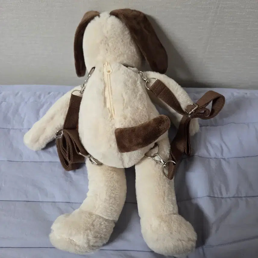 [BUNJANG] Wallace &amp; Gromit Dog Plush Bag / (새제품)월레스와 그로밋 주인공 강아지 굿즈 인형가방