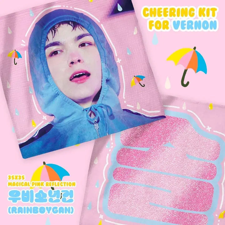 [BUNJANG] SEVENTEEN Vernon Mini Slogan Keyring / 세븐틴 버논 미니 슬로건 키링 미개봉 원가양도