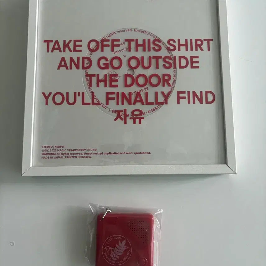[BUNJANG] Sa So Nyeo LP with Voice Keychain Bundle Set / 새제품 새소년 LP + 음성키링 일괄판매