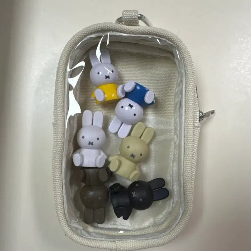[BUNJANG] Miffy Figure Pouch Set / 미피 피규어 파우치 세트