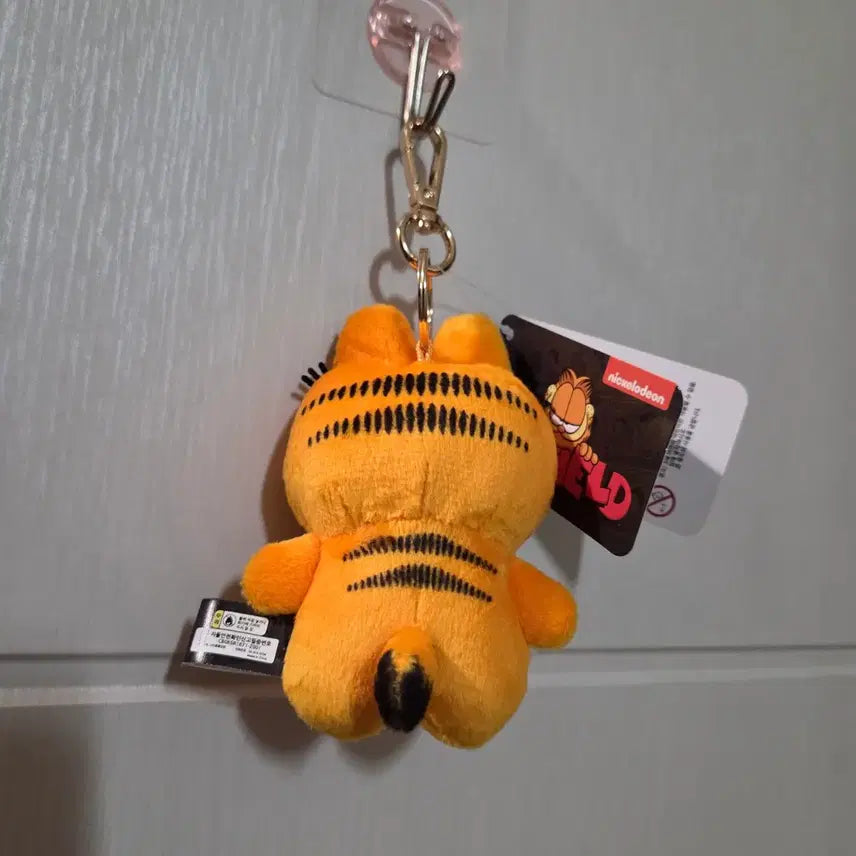 [BUNJANG] Garfield Plush Keychain - Orange / (새상품)가필드 봉제 키링 오렌지색