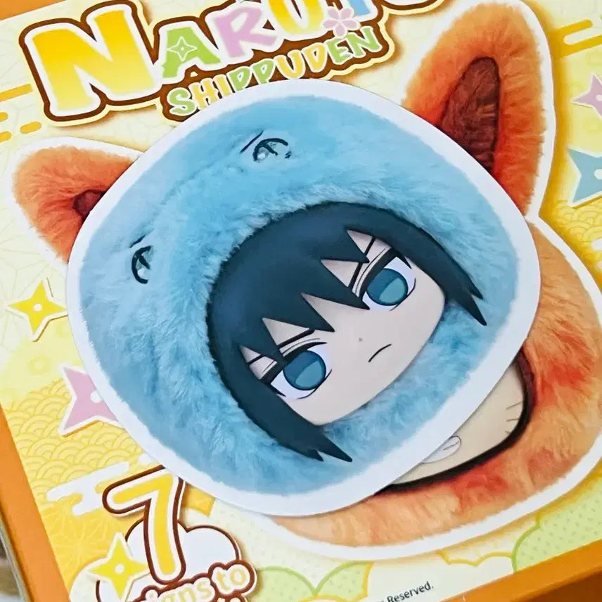 [BUNJANG] Naruto Shippuden Nabubu Sasuke Earphone Pouch / 나루토 나부부 EAKI 이어폰 파우치 사스케