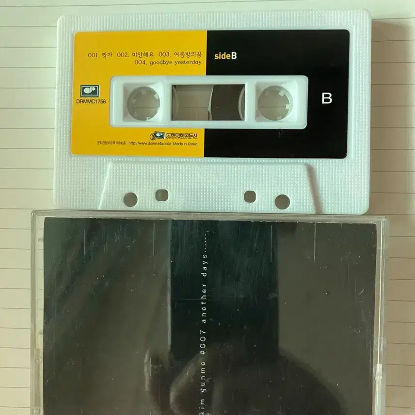 [BUNJANG] Kim Gun-mo 007 Another Days Cassette Tape / 김건모 007 Another Days 카세트 테이프