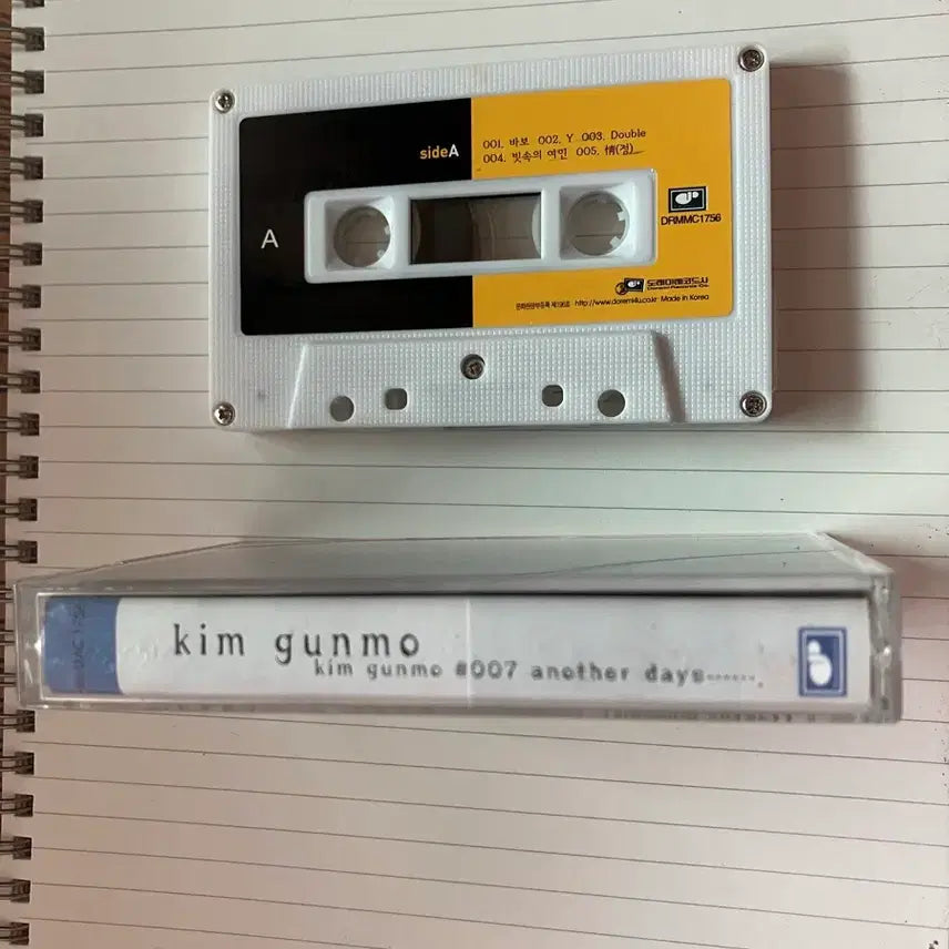 [BUNJANG] Kim Gun-mo 007 Another Days Cassette Tape / 김건모 007 Another Days 카세트 테이프