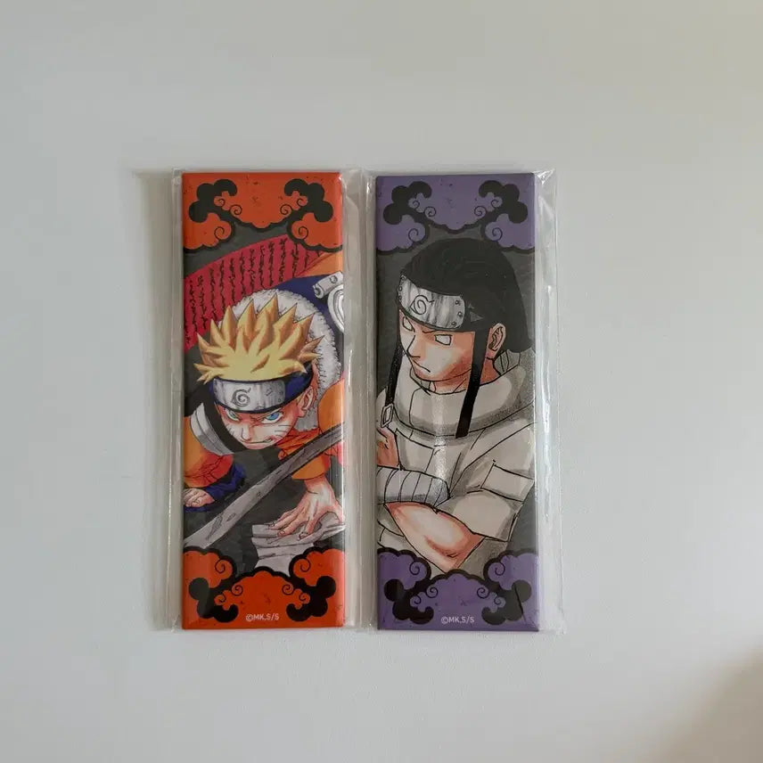 [BUNJANG] Naruto Neji Jump Shop Square Can Badge Bundle Set / 나루토 네지 점프샵 사각 캔뱃지 새상품 일괄