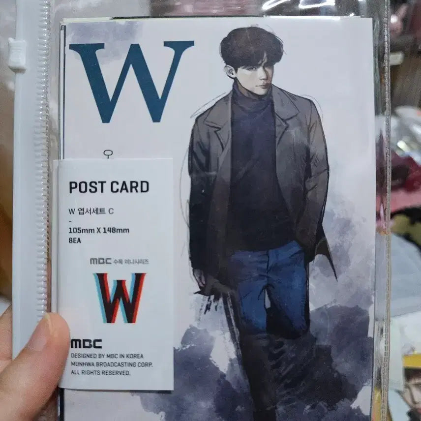 [BUNJANG] Lee Jong Suk "W" Postcard Set Drama Memorabilia / 이종석 W 엽서세트 드라마 W 굿즈
