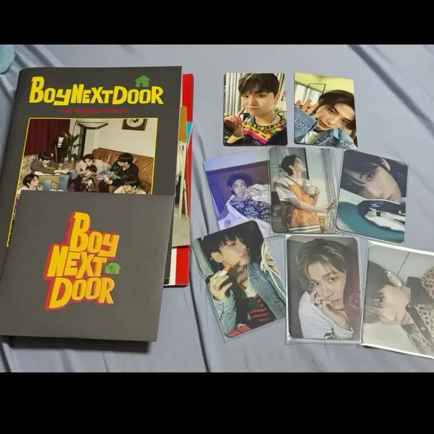 [BUNJANG] BOYNEXTDOOR BND WHO Aladdin POB + Album Bundle Set / 보이넥스트도어 BND WHO 알라딘 미공포+앨범 일괄