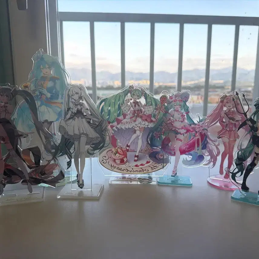 [BUNJANG] Hatsune Miku Acrylic Stand Bundle / 하츠네미쿠아크릴스탠드일괄