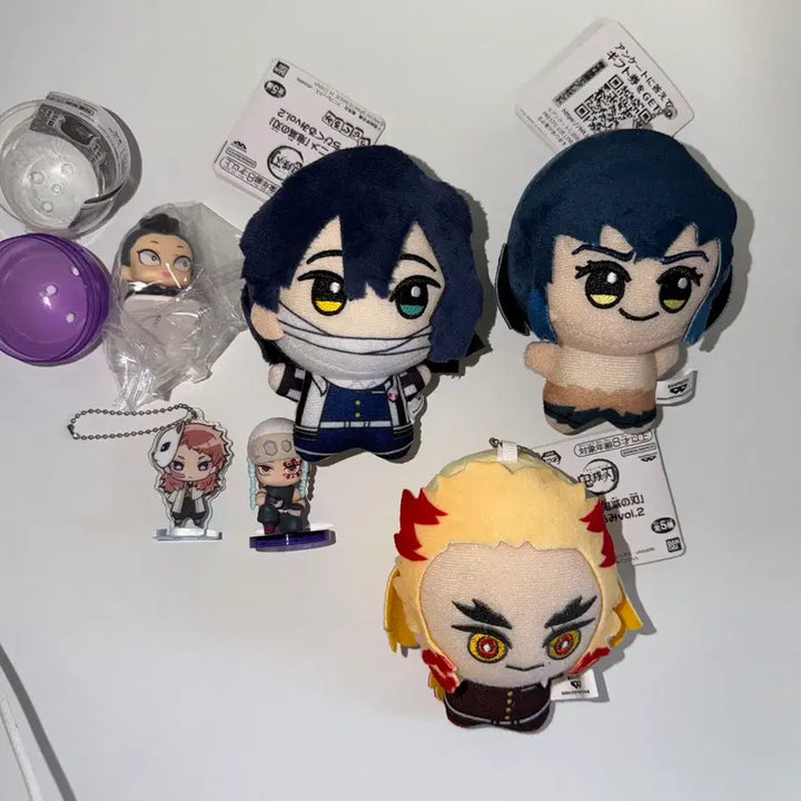 [BUNJANG] Demon Slayer In-Use Figure &amp; Gacha Collection / 귀멸의칼날 귀칼 이구로 렌고쿠 이노스케 인형, 겐야 텐겐 사비토 가챠 피규어 모음