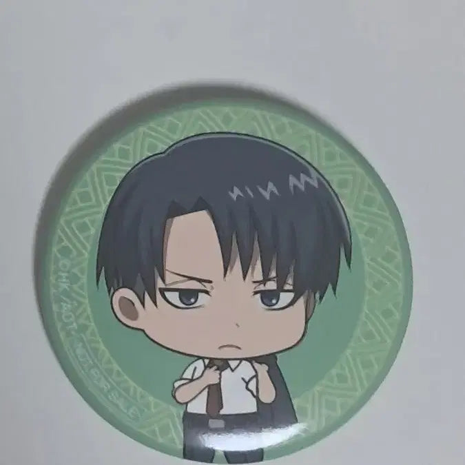[BUNJANG] Attack on Titan Levi Can Badge / 진격의 거인 리바이 캔뱃지