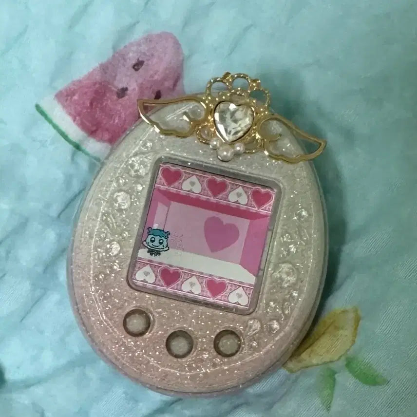 [BUNJANG] Tamagotchi Peace Deco Pierces / 다마고치 피스 데코피어스