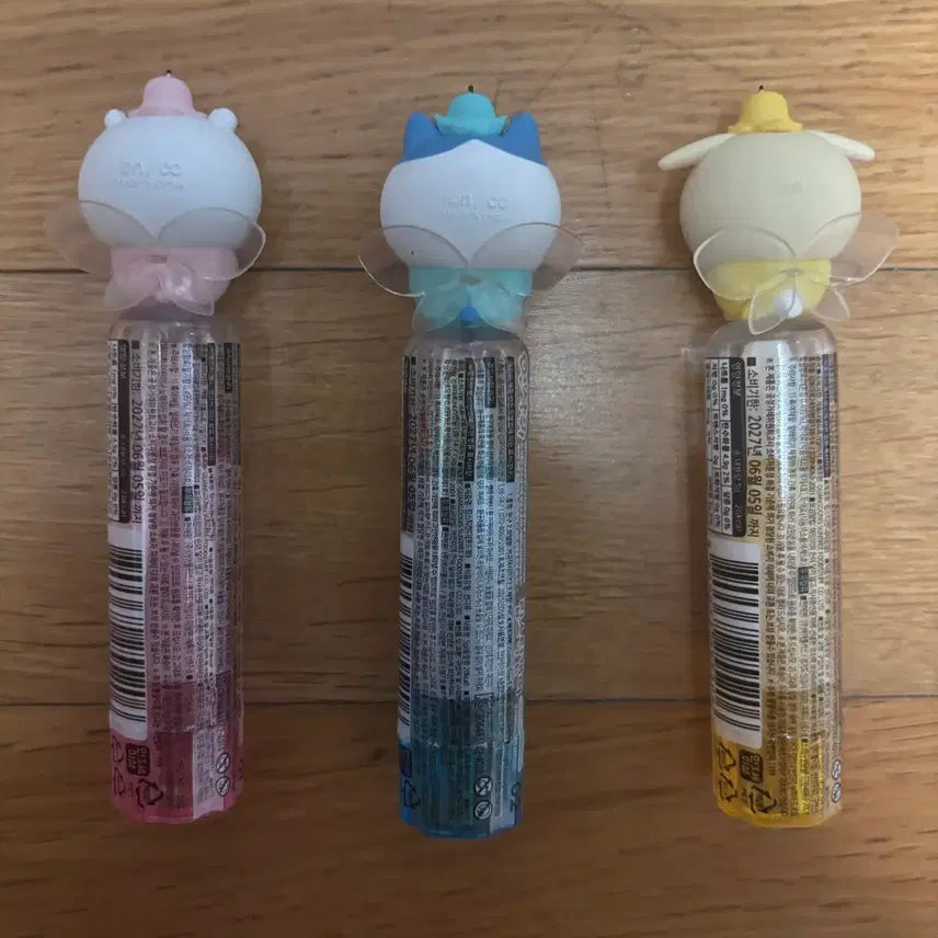 [BUNJANG] Chikawa Lipstick Candy Figure 3-Piece Set (Sealed) / [정품/미개봉] 치이카와 먼작귀 립스틱 캔디 피규어 3종세트 (단품문의X)