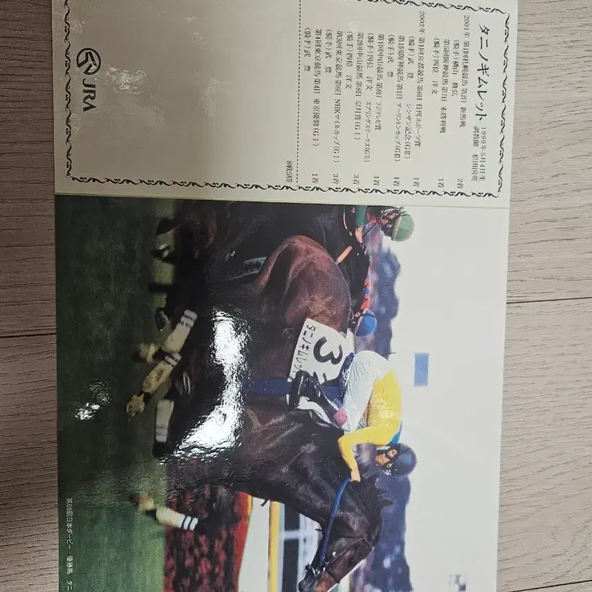 [BUNJANG] Tanino Gimlet Horse Sticker / 타니노김렛 스티커 경주마  우마무스메 원본마