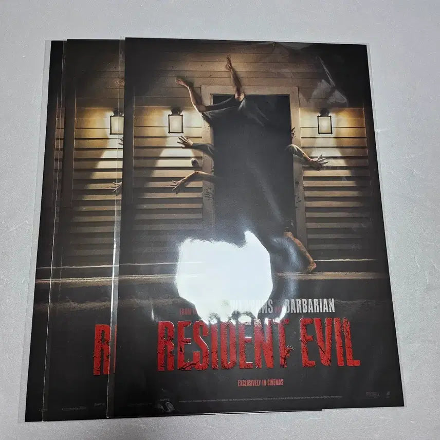 [BUNJANG] Resident Evil: Zero Hour Special Poster (A3) / 레지던트 이블: 0번째 밤 스페셜 포스터 (A3)개당 6000