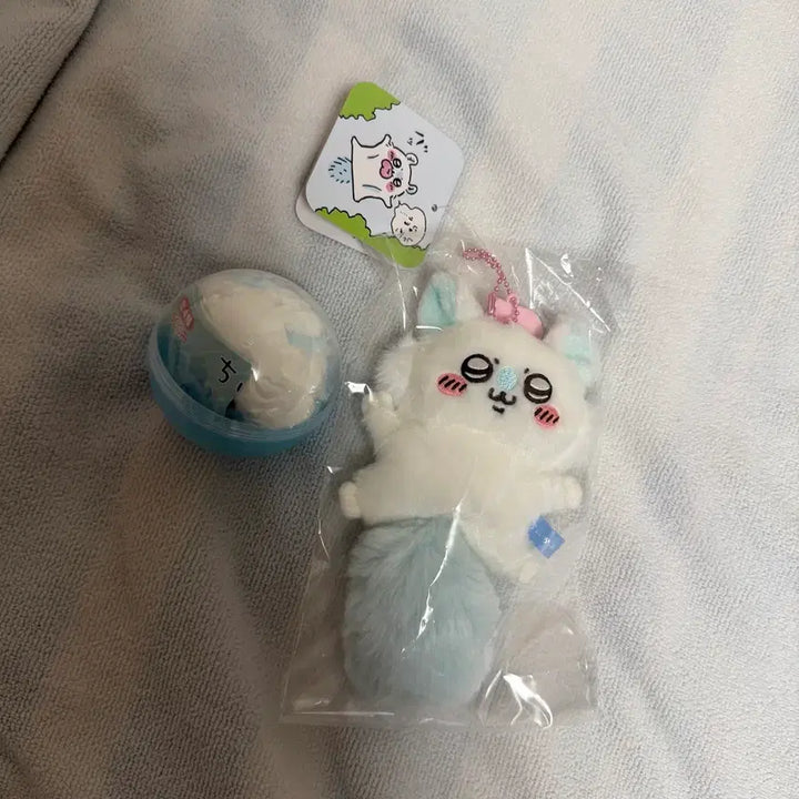 [BUNJANG] Chiikawa Momonga Flying Plush + Clip Plush Set / 치이카와 _ 날아오르는 모몽가 + 클립 인형 모몽가