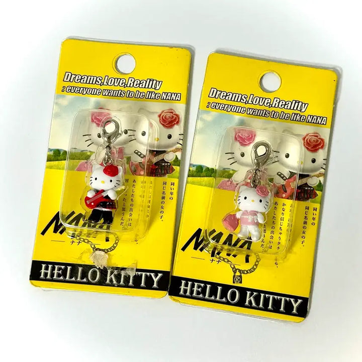 [BUNJANG] Hello Kitty Vintage NANA Hachi Boxed Strap Bundle Set / [일괄]NANA 나나 하치 키티스트랩 박스형 헬로키티 고전 키티 킽스