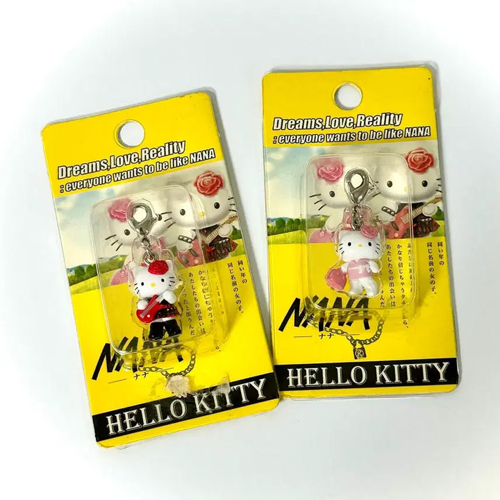 [BUNJANG] Hello Kitty Vintage NANA Hachi Boxed Strap Bundle Set / [일괄]NANA 나나 하치 키티스트랩 박스형 헬로키티 고전 키티 킽스