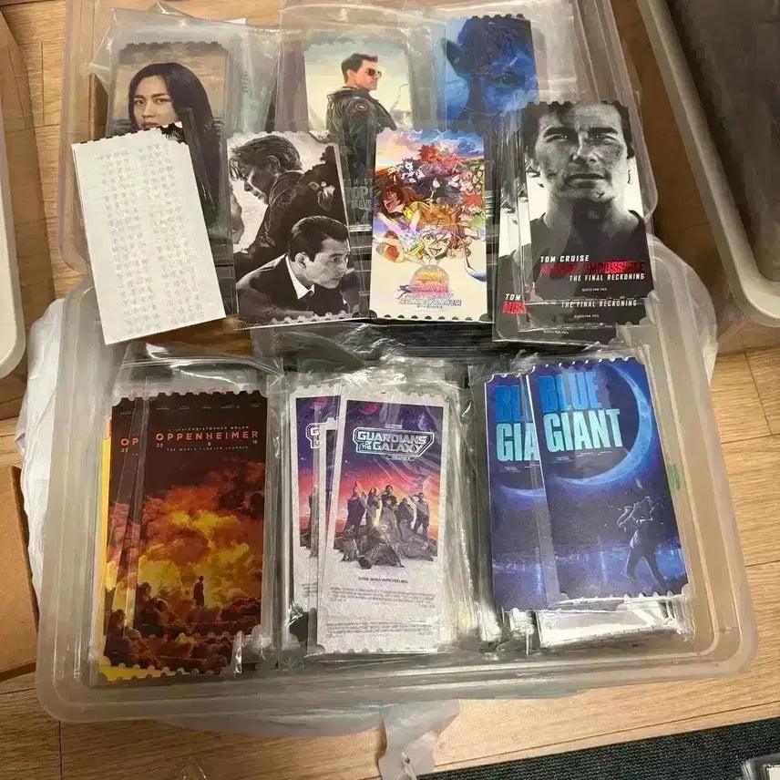 [BUNJANG] Original Movie Tickets Bundle Set / 헌트 오펜하이머 오리지널티켓 오티 가디언즈오브갤럭시3 미션임파서블 파묘 크리스토퍼놀란 영화 가오갤3