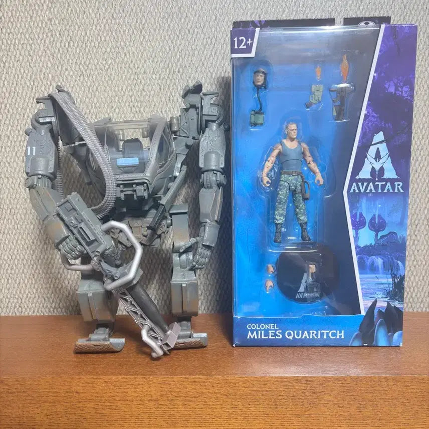 [BUNJANG] McFarlane Avatar AMP Suit &amp; Quaritch Figure Bundle / 맥팔레인 아바타 amp슈트+쿼리치