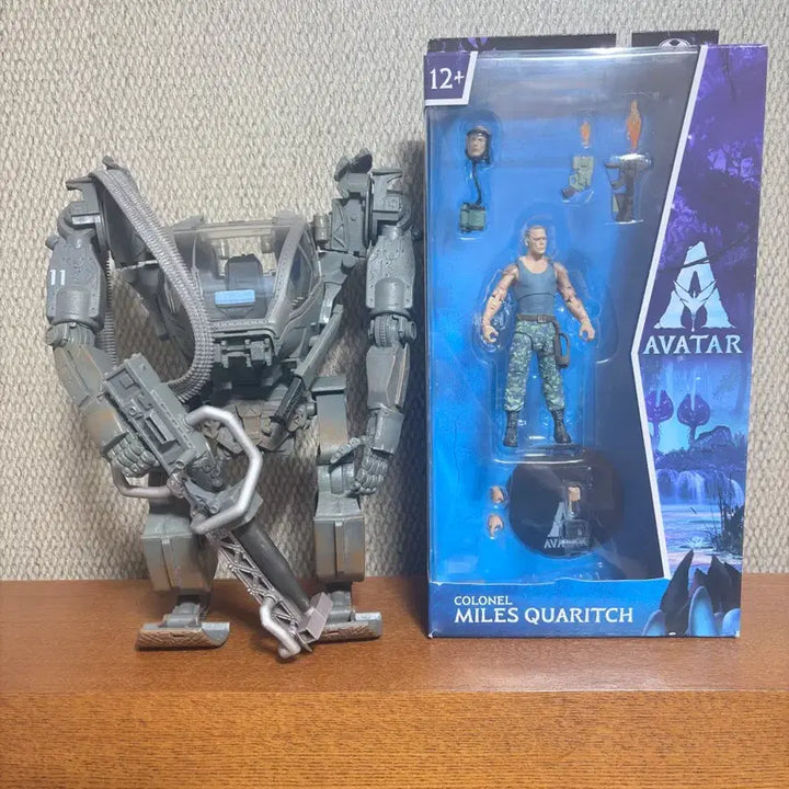 [BUNJANG] McFarlane Avatar AMP Suit &amp; Quaritch Figure Bundle / 맥팔레인 아바타 amp슈트+쿼리치