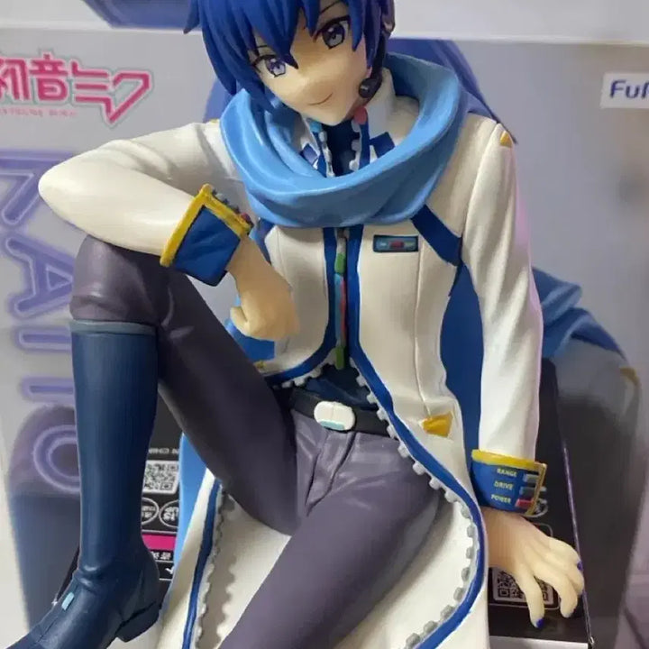 [BUNJANG] Vocaloid Kaito Noodles Stopper Figure / 보컬로이드 카이토 누들스토퍼 피규어