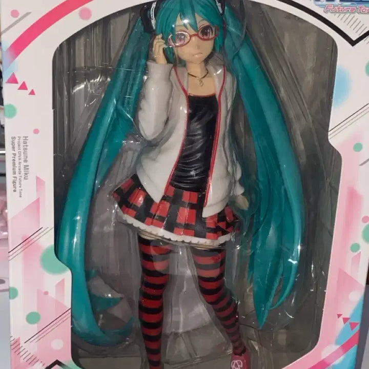 [BUNJANG] Hatsune Miku Project DIVA Natural Figure / 하츠네 미쿠 프로젝트 디바 안경 내추럴 피규어