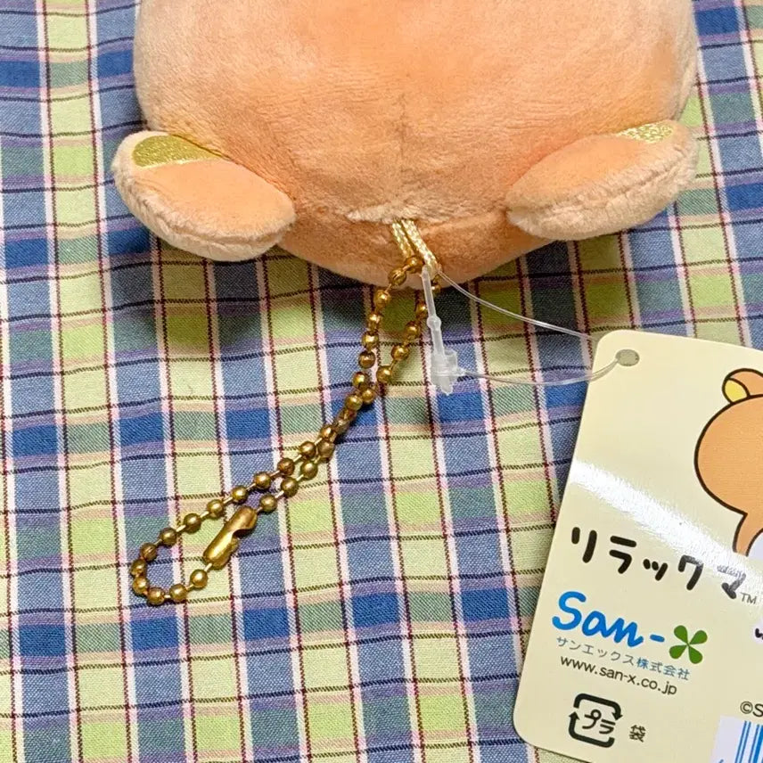 [BUNJANG] Rilakkuma Sakumaru Collaboration Plush Keychain / 리락쿠마 sakumaru 사쿠마루 콜라보 인형 키링 리락쿠마