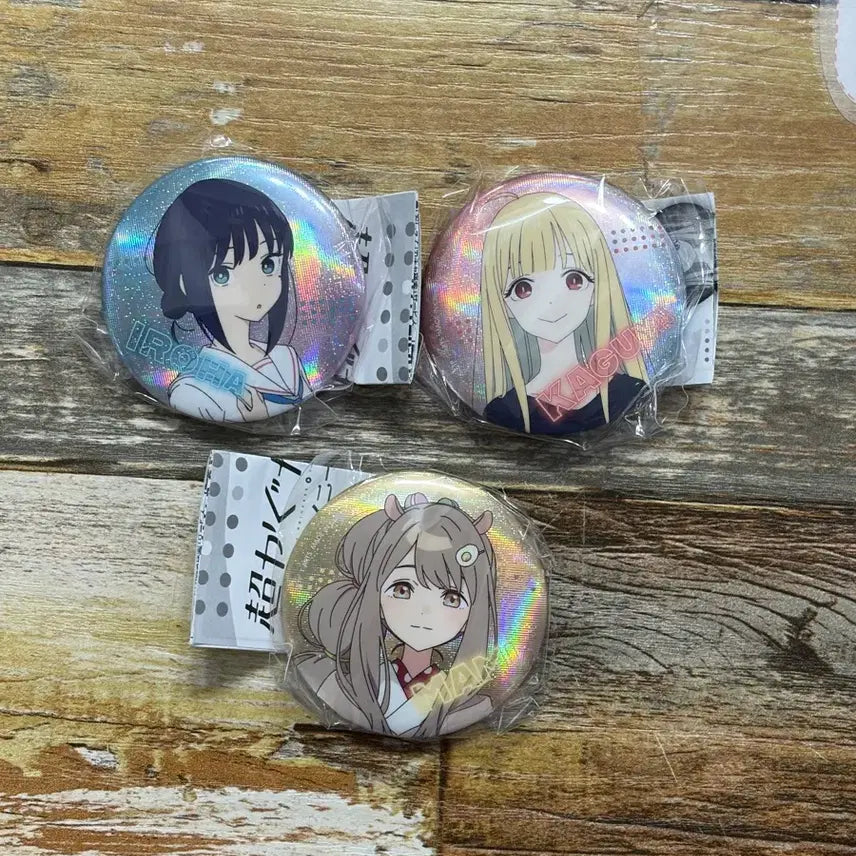 [BUNJANG] Kaguya-sama: Love Is War Random Can Badge / 초카구야공주 랜덤 캔뱃지