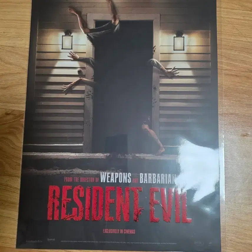 [BUNJANG] Resident Evil "0th Night" Poster / 레지던트이블 0번째밤 포스터 판매