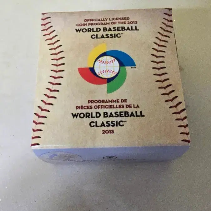 [BUNJANG] 2013 Canada World Baseball Classic Official Commemorative Silver Coin - "Hitter" Version / 2013년 캐나다조폐국 발행한(월드 베이스볼 클래식)공식기념은화