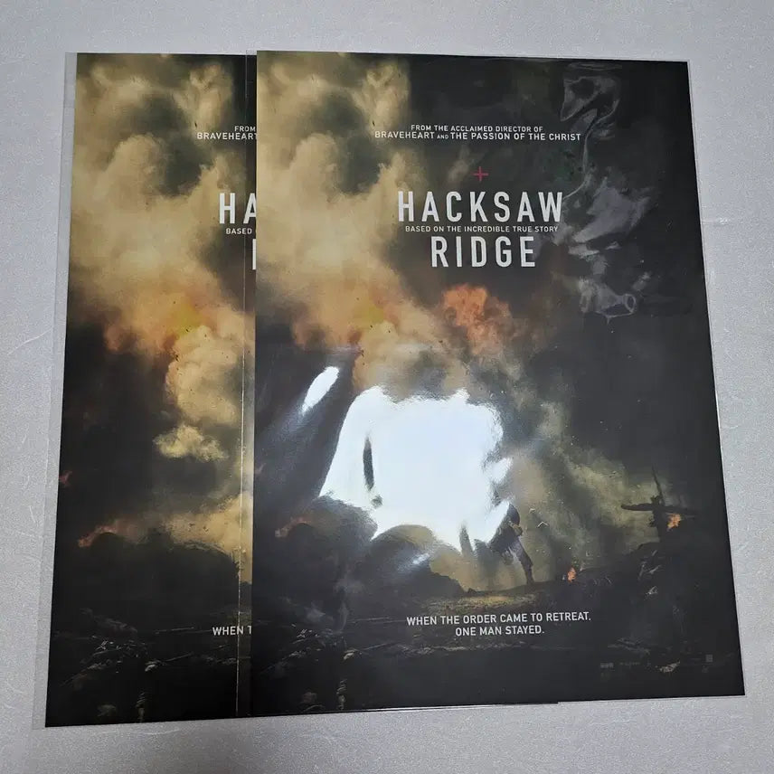 [BUNJANG] Hacksaw Ridge Original A3 Poster / 핵소고지 오리지널 a3 포스터 개당 만원