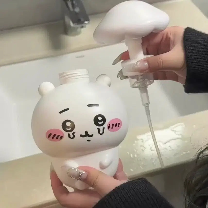 [BUNJANG] Chiikawa Hand Soap Dispenser / 치이카와 핸드솝 디스펜서 샴푸통