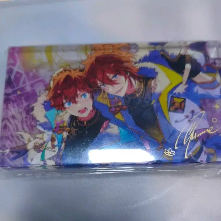 [BUNJANG] Ensemble Stars Ritsu Akihito Matrix Chugata Acrylic (Sealed) / 앙스타 린네 매트릭스 중스타 아크릴 미개봉 양도
