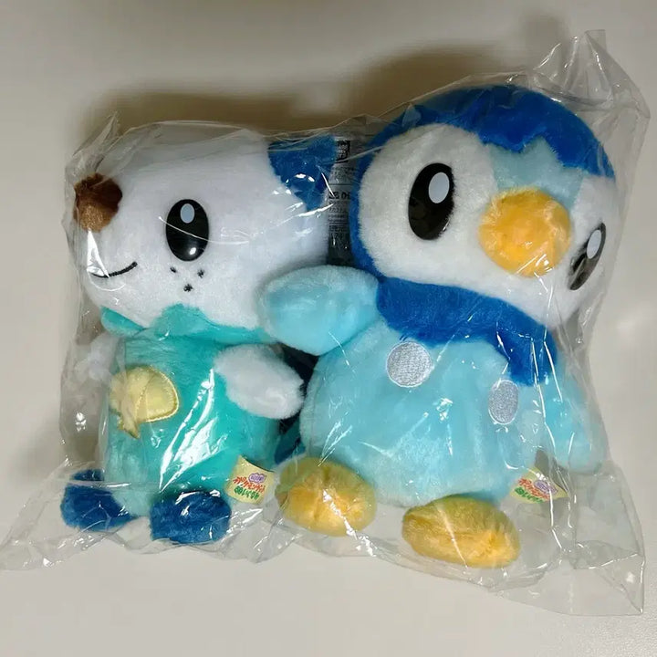 [BUNJANG] Pokemon "Choose You!" Squirtle &amp; Piplup Plush Dolls / 포켓몬 너로정했다 수댕이, 팽도리 인형