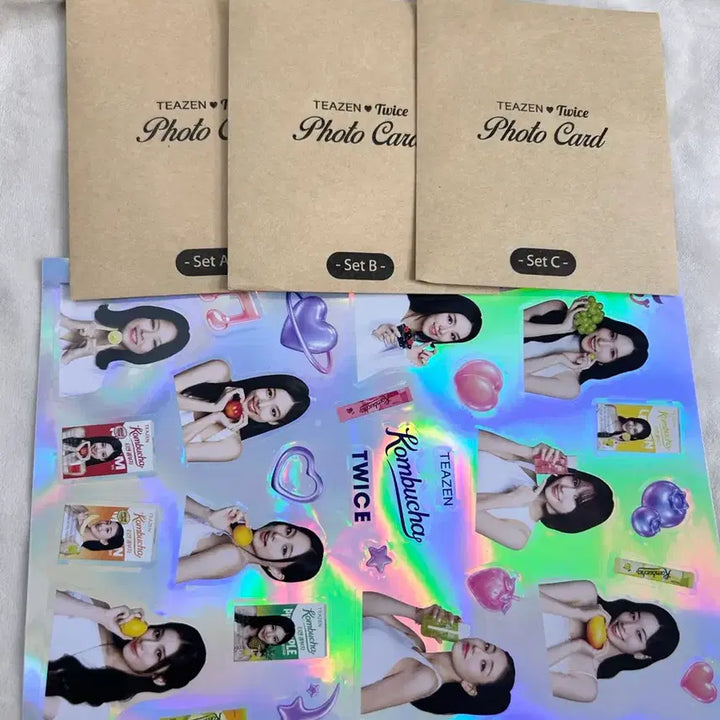 [BUNJANG] T.One Kombucha TWICE Photocard Set / 티젠 콤부차 트와이스 포토카드 세트