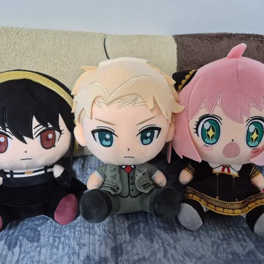 [BUNJANG] Spy x Family 3-Piece Plush Set / 스파이 패밀리 인형 3종 세트